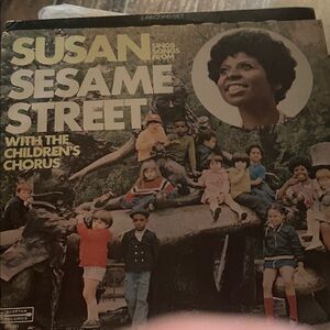 Susan Sings Songs from Sesame Street Vinyl Record